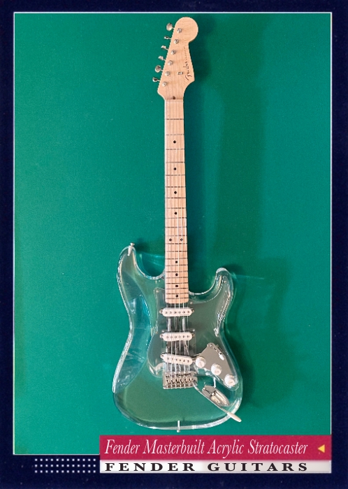 Fender Custom Shop Masterbuilt Scott Buehl Acrylic Stratocaster