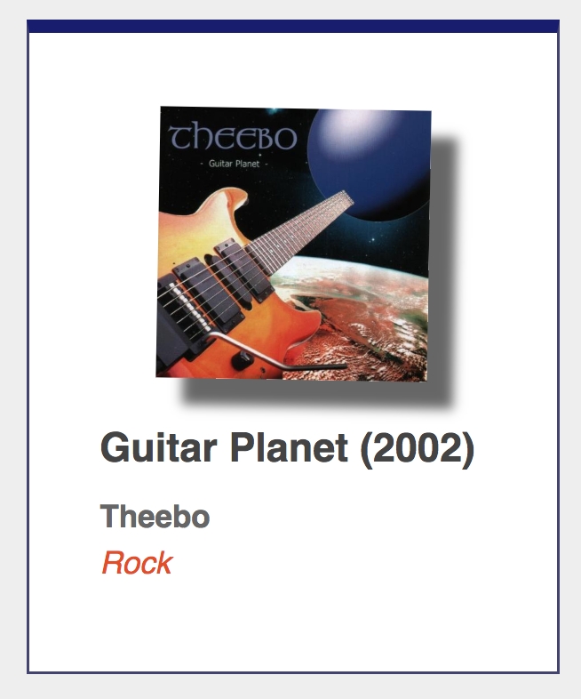 #28: Theebo "Guitar Planet"